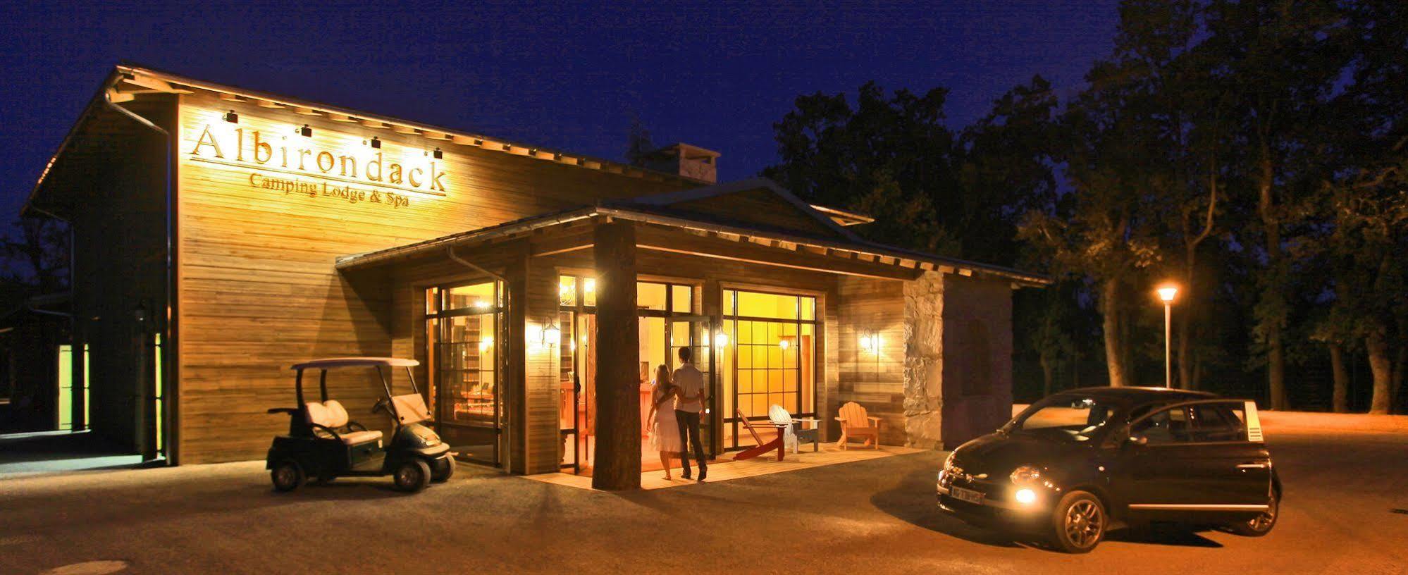 Albirondack Camping Lodge & Spa מראה חיצוני תמונה